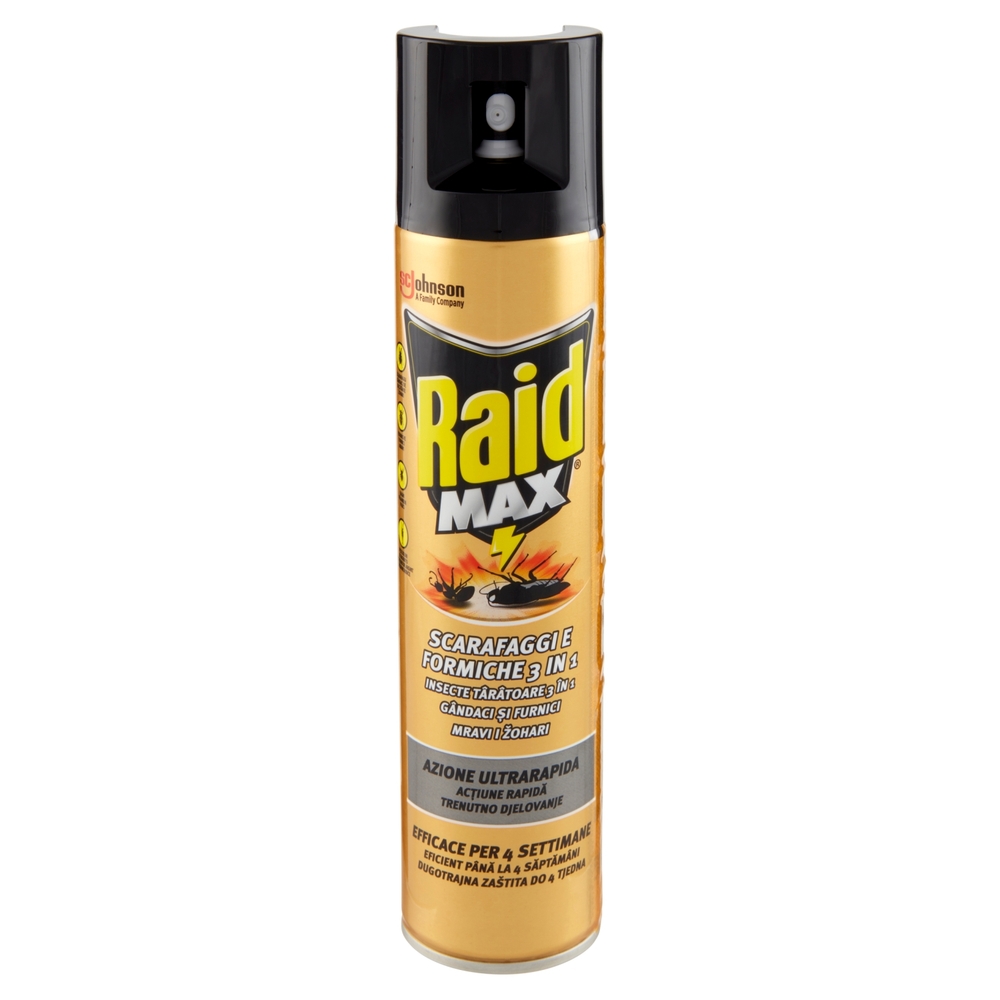 Raid Max Scarafaggi e Formiche 300 ml